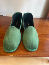 Carica l'immagine nel visualizzatore di Gallery, Friulane Velluto liscio Verde