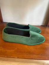 Carica l'immagine nel visualizzatore di Gallery, Friulane Velluto liscio Verde