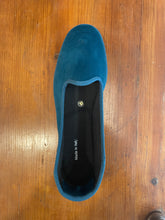 Carica l'immagine nel visualizzatore di Gallery, Friulane Velluto liscio Pavone