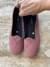 Carica l'immagine nel visualizzatore di Gallery, Friulane Velluto liscio Rosa antico