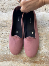 Carica l'immagine nel visualizzatore di Gallery, Friulane Velluto liscio Rosa antico