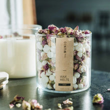 Carica l'immagine nel visualizzatore di Gallery, Soy Wax Melts Vaso di Cera di Soia Con Rose 300ml