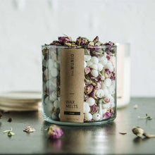 Carica l'immagine nel visualizzatore di Gallery, Soy Wax Melts Vaso di Cera di Soia Con Rose 300ml