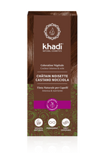 Carica l'immagine nel visualizzatore di Gallery, TINTA NATURALE PER CAPELLI CASTANO NOCCIOLA 100g