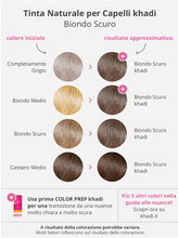 Carica l'immagine nel visualizzatore di Gallery, TINTA NATURALE PER CAPELLI BIONDO SCURO 100g