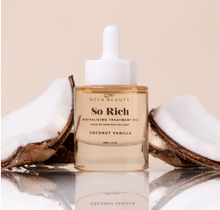 Carica l'immagine nel visualizzatore di Gallery, SO RICH REVITALIZING TREATMENT OIL - COCONUT VANILLA