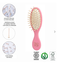 Carica l'immagine nel visualizzatore di Gallery, Spazzola Ovale Rosa Formato Mini