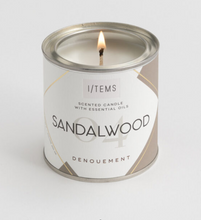 Carica l'immagine nel visualizzatore di Gallery, CANDELA PROFUMATA SANDALO 100gr