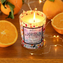 Carica l'immagine nel visualizzatore di Gallery, SCENTED CANDLE WITH NATURAL WAX Été à Syracuse 180gr