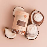 Carica l&#39;immagine nel visualizzatore di Gallery, COCONUT VANILLA BODY SCRUB + BODY BUTTER SET
