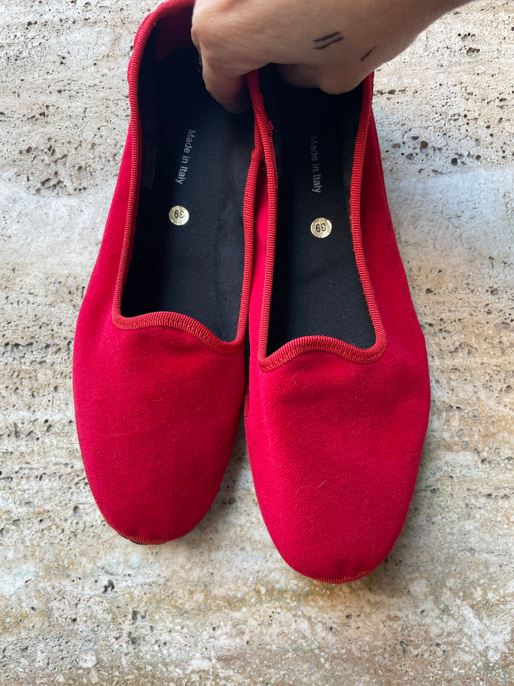 Friulane Velluto liscio Rosse