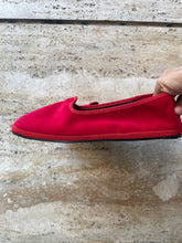 Carica l&#39;immagine nel visualizzatore di Gallery, Friulane Velluto liscio Rosse

