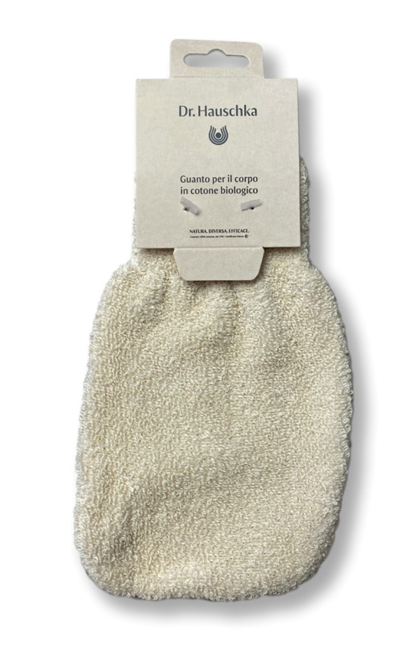 Guanto corpo in cotone biologico