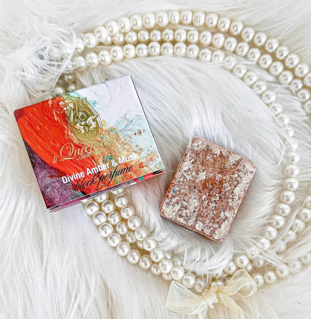 DIVINE AMBER MUSK PERFUME BLOCK