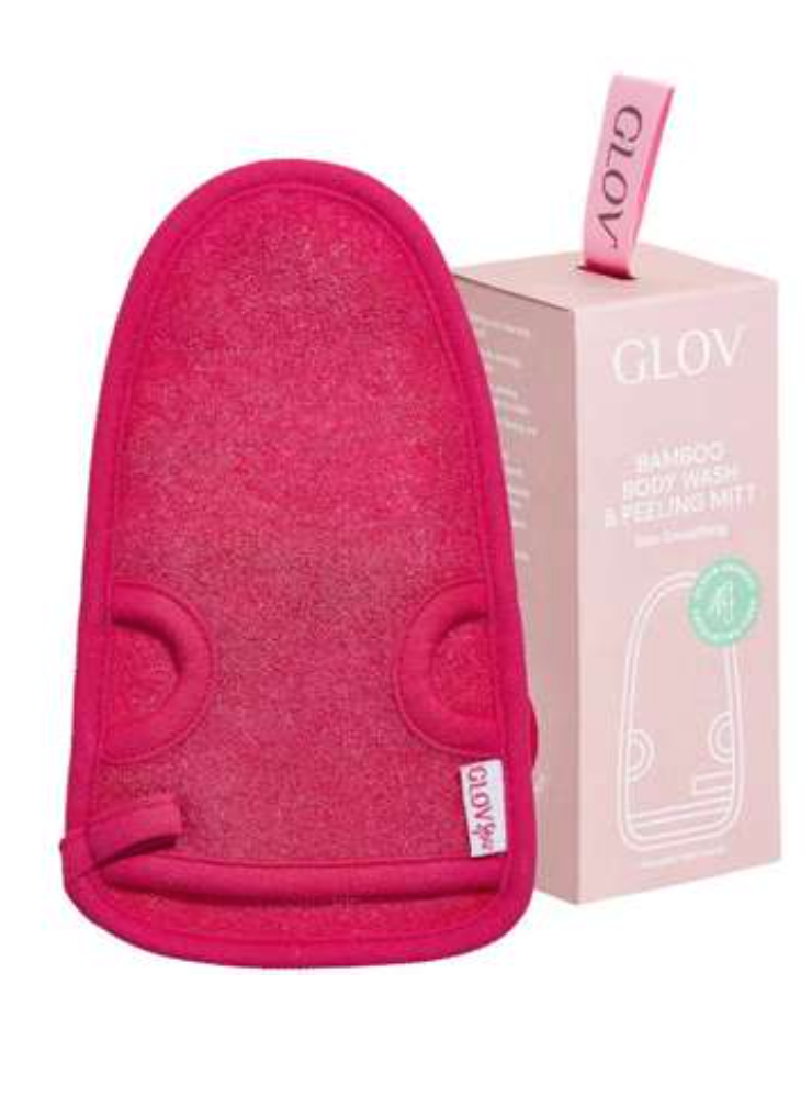 Bamboo Body Wash & Peeling Mitt