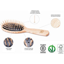 Carica l'immagine nel visualizzatore di Gallery, Spazzola Ovale con Denti Corti | Delicata su Cute &amp; Capelli
