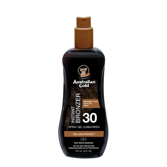 SPF 30 SPRAY GEL CON BRONZER - 237ml