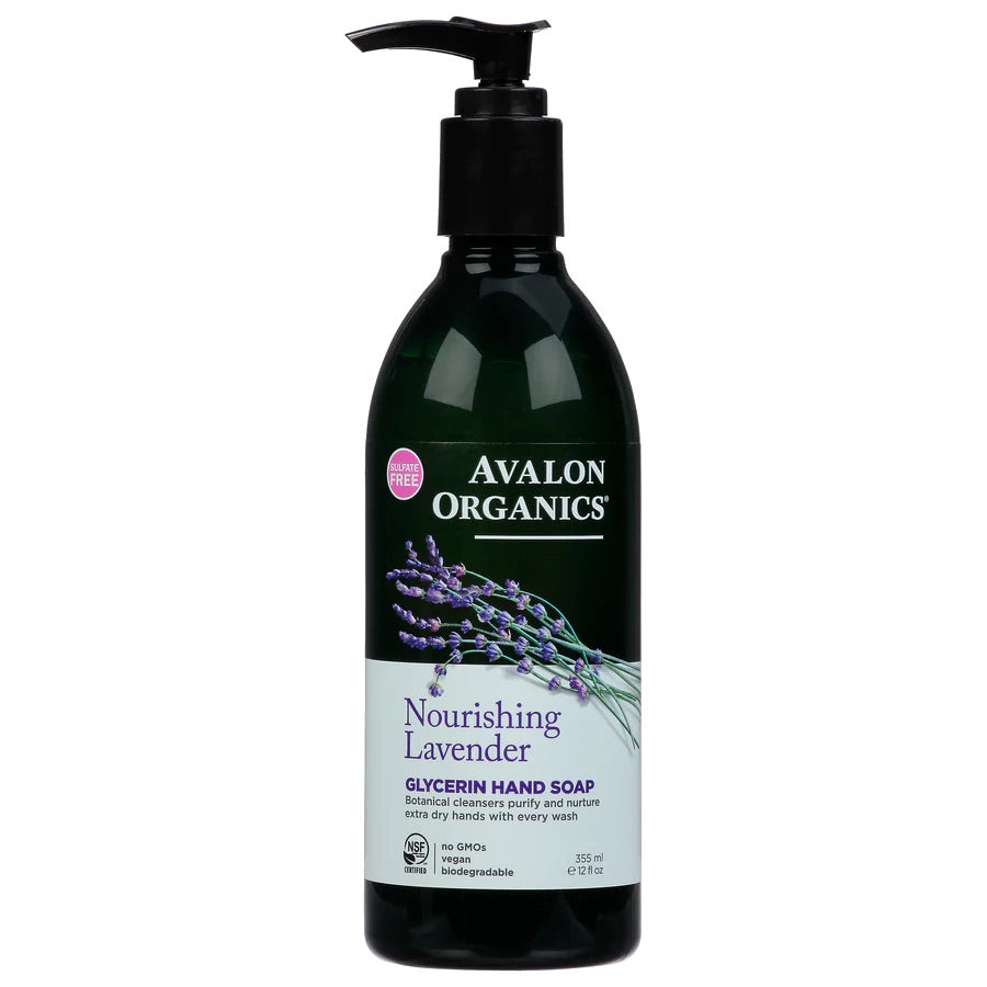 Nourishing Lavender GLYCERIN HAND SOAP 355ml