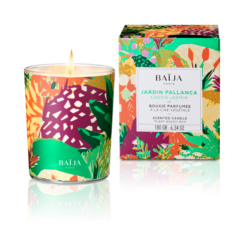 SCENTED CANDLE WITH NATURAL WAX Jardin Pallanca 180gr